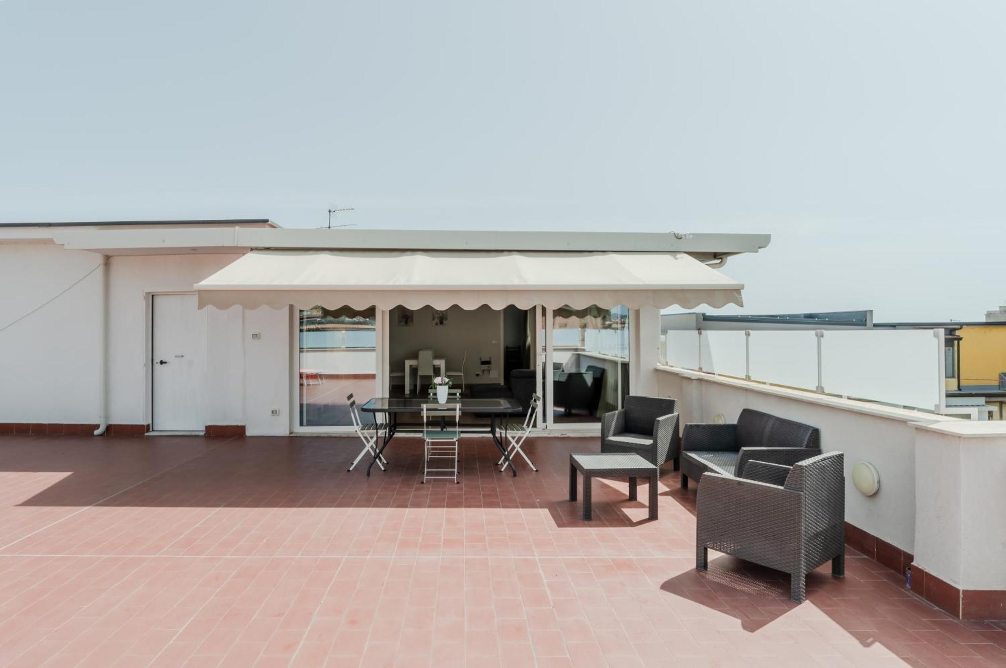 Catania Skyview Terrace: Your Urban Escape Ngoại thất bức ảnh